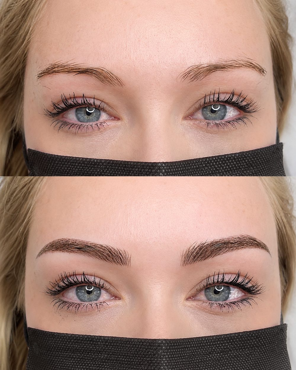 Microblading result — Perfect Brows Studio Austin