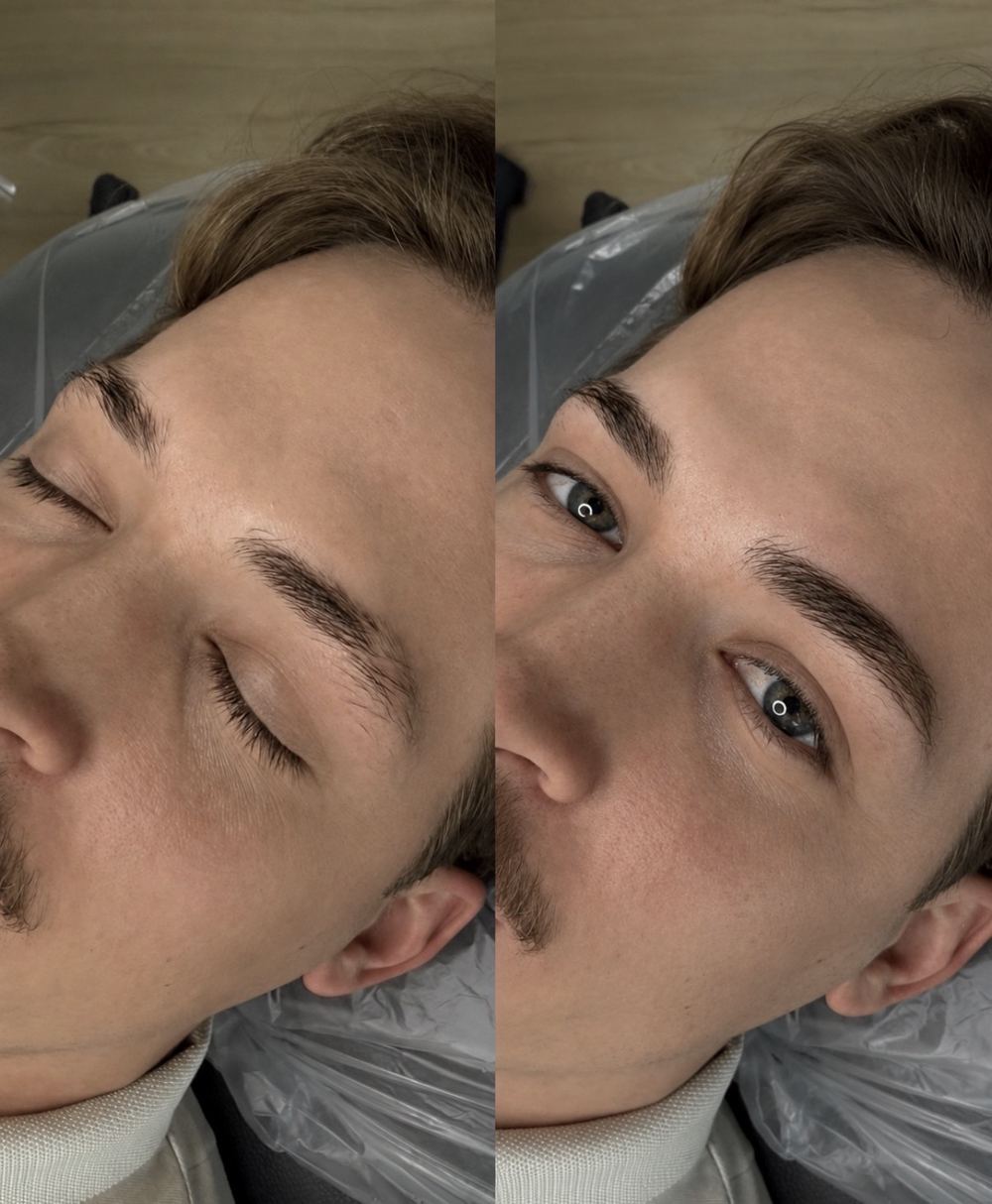 Microblading — Male Client